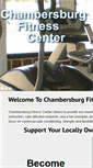 Mobile Screenshot of chambersburgfitnesscenter.com